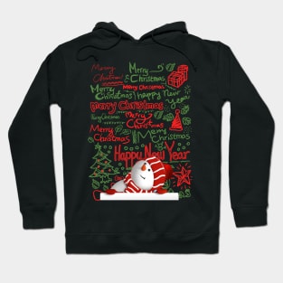 Christmas snowman Hoodie